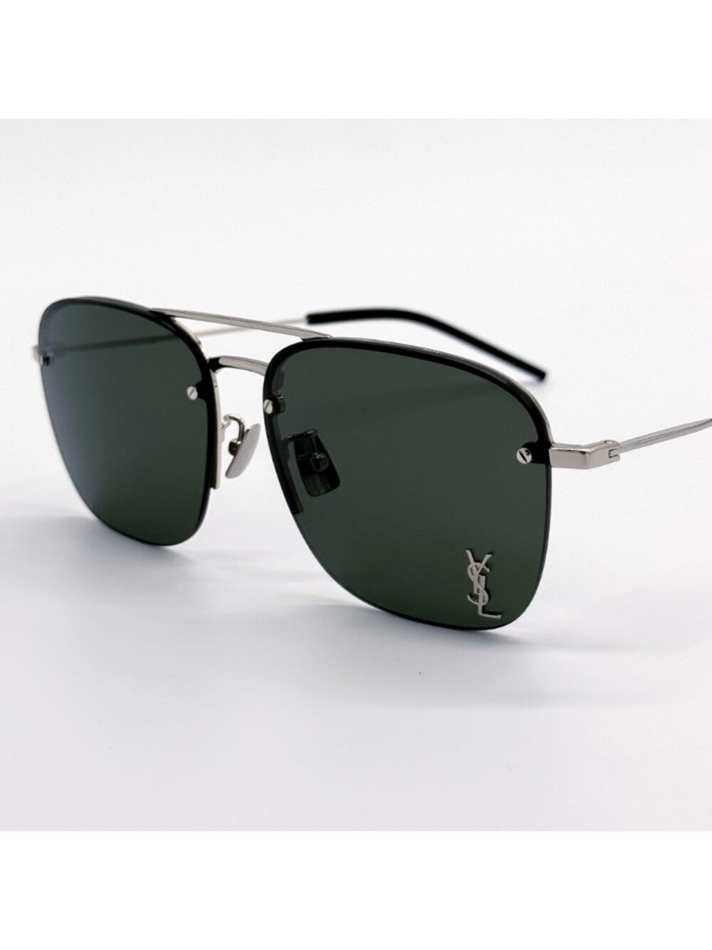 New Saint Laurent Sunglasses SL309M 006 Unisex Aviator Eyewear - Picture 7 of 10